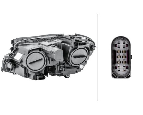 Headlight 1LG 012 076-081 Hella, Image 2