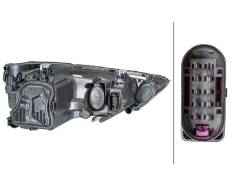HEADLIGHT 1LG 1LG 354 837-041 Hella, Image 2