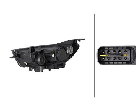 Headlight 1LG 354 862-031 Hella, Image 2