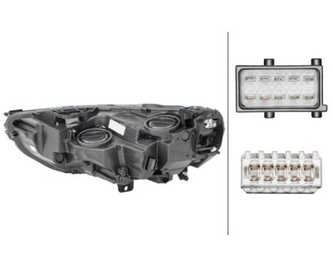Headlight 1LG 354 869-061 Hella, Image 2