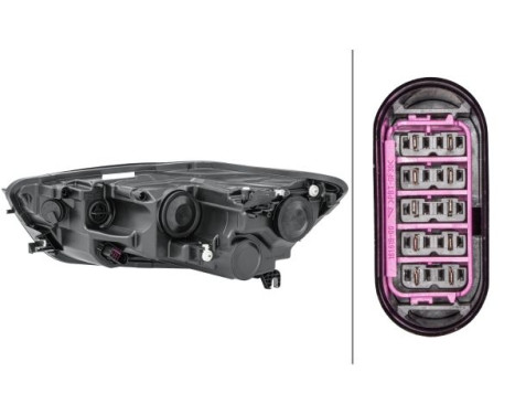 Headlight 1LJ 011 149-041 Hella, Image 2