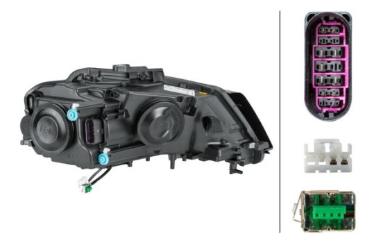 Headlight 1LL 009 648-411 Hella, Image 2