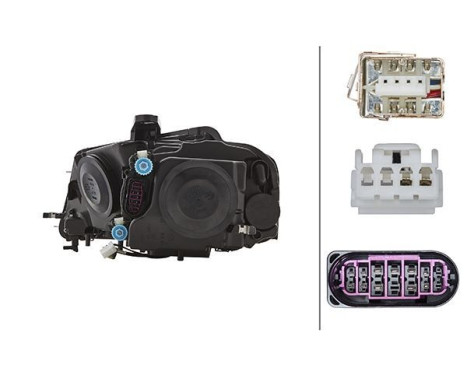 Headlight 1LL 009 648-421 Hella, Image 2