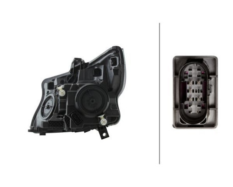 Headlight 1LL 011 284-901 Hella, Image 2