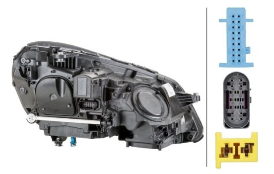 Headlight 1LX 011 066-691 Hella, Image 2