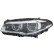 Headlight 1LX 011 072-931 Hella