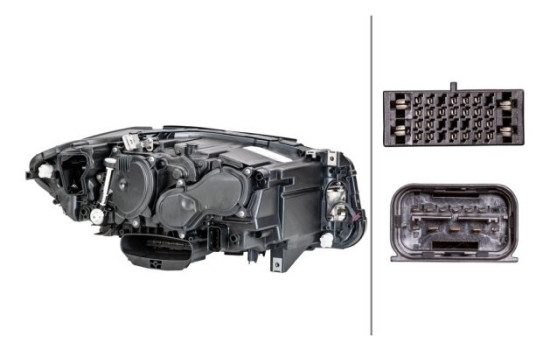 Headlight 1LX 011 072-931 Hella, Image 2