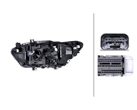 Headlight 1LX 011 929-941 Hella, Image 2