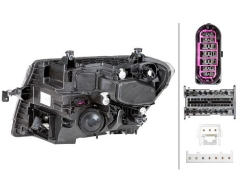 Headlight 1LX 012 830-121 Hella, Image 2