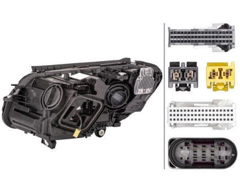 Headlight 1LX 013 063-641 Hella, Image 2