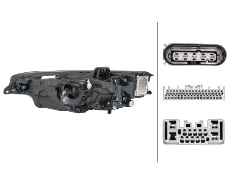 Headlight 1LX 013 501-941 Hella, Image 2