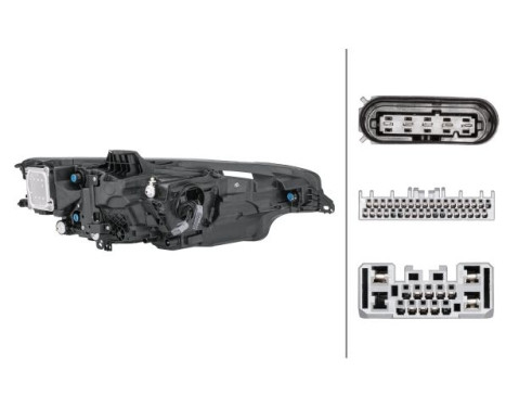 Headlight 1LX 013 502-931 Hella, Image 2