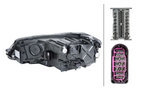 Headlight 1LX 013 924-721 Hella, Image 2