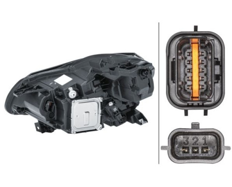 Headlight 1LX 013 930-841 Hella, Image 2