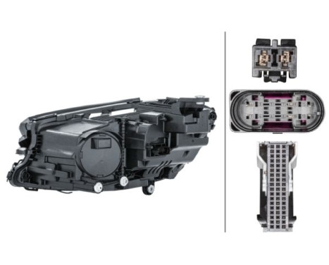 Headlight 1LX 014 215-341 Hella, Image 2