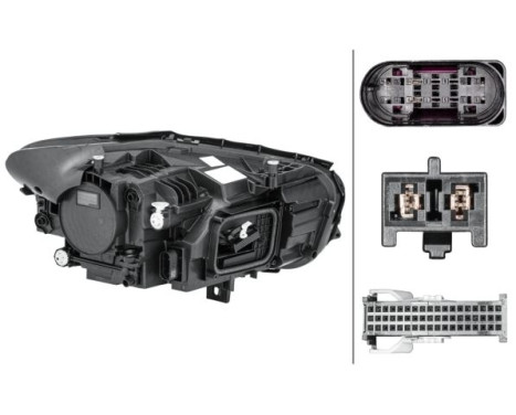Headlight 1LX 014 993-571 Hella, Image 2
