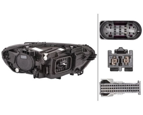 Headlight 1LX 015 086-331 Hella, Image 2