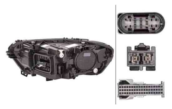Headlight 1LX 015 086-341 Hella, Image 2