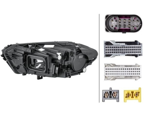 Headlight 1LX 015 091-941 Hella, Image 2