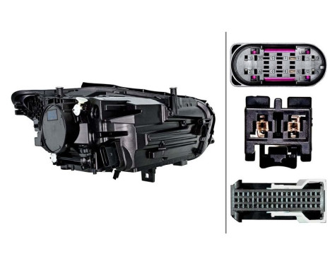 Headlight 1LX 015 558-331 Hella, Image 2