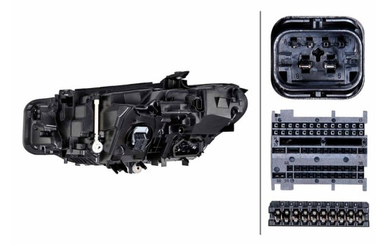 Headlight 1LX 016 808-741 Hella, Image 2