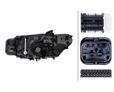 Headlight 1LX 016 809-741 Hella, Image 2