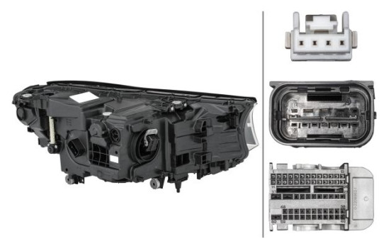 HEADLIGHT 1LX 1LX 354 854-071 Hella, Image 2