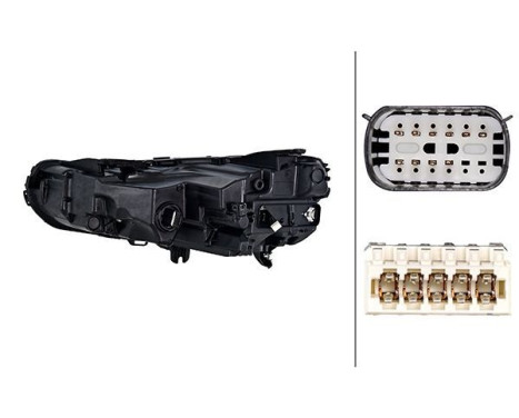 Headlight 1LX 354 882-041 Hella, Image 2