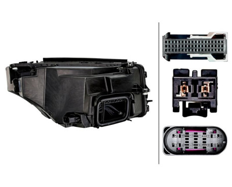 Headlight 1LX 354 897-031 Hella, Image 2