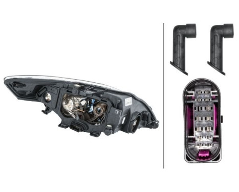 Headlight 1ZL 010 541-071 Hella, Image 2