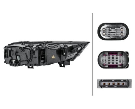 HEADLIGHT 1ZS 1ZS 354 841-031 Hella, Image 2