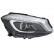 Headlight 1ZT 010 818-481 Hella