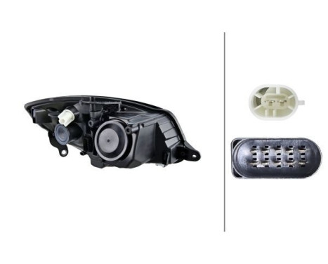 Headlight 1ZV 247 025-291 Hella
