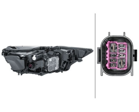 Headlight 1ZX 013 377-131 Hella, Image 2