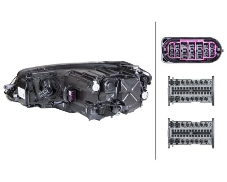 Headlight 1ZX 013 924-241 Hella, Image 2