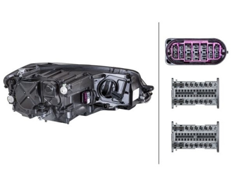 Headlight 1ZX 013 924-271 Hella