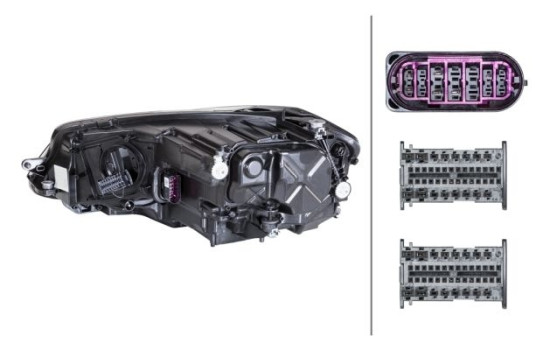 Headlight 1ZX 013 924-281 Hella