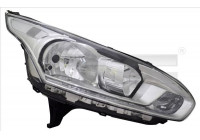 Headlight 20-14786-25-2 TYC