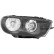 Headlight 2251980 Diederichs