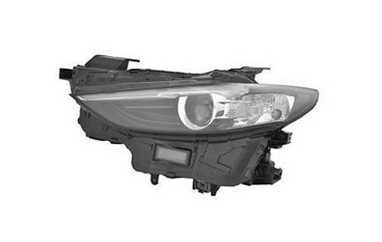 Headlight 2705961 Van Wezel