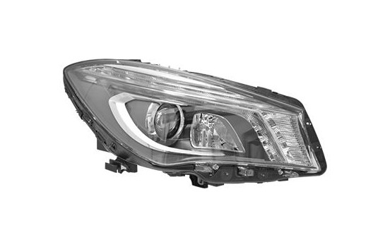 Headlight 2927988M Van Wezel