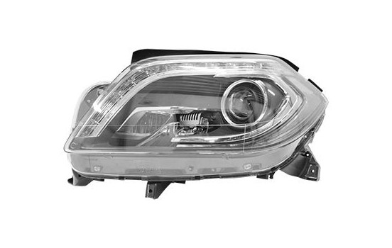 Headlight 3069981M Van Wezel