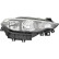 Headlight 3464182 Diederichs
