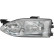 Headlight 3465085 Diederichs
