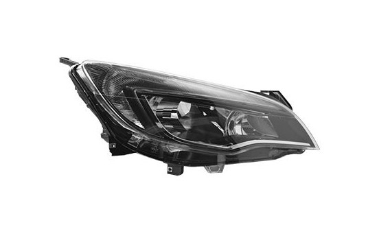 Headlight 3753966 Van Wezel