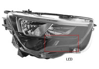 Headlight 3803964 Van Wezel