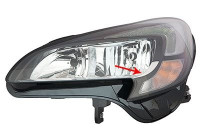 Headlight 3804963 Van Wezel