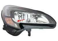 Headlight 3804964 Van Wezel