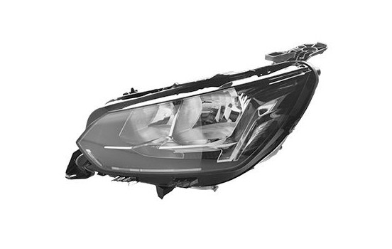 Headlight 4043961 Van Wezel