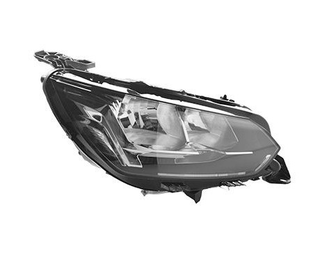 Headlight 4043962 Van Wezel
